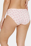 Zivame Anti-Microbial Low Rise Full Coverage Hipster Panty (Pack of 3) - Multicolor — thumbnail 7